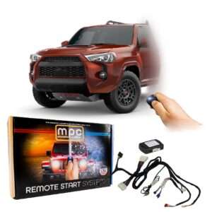 Remote Start Kit For 2022-2024 Toyota 4Runner || Press OEM Fob 3X Lock To Start || T-Harness Included || Easy Install || Push To Start Vehicles Only