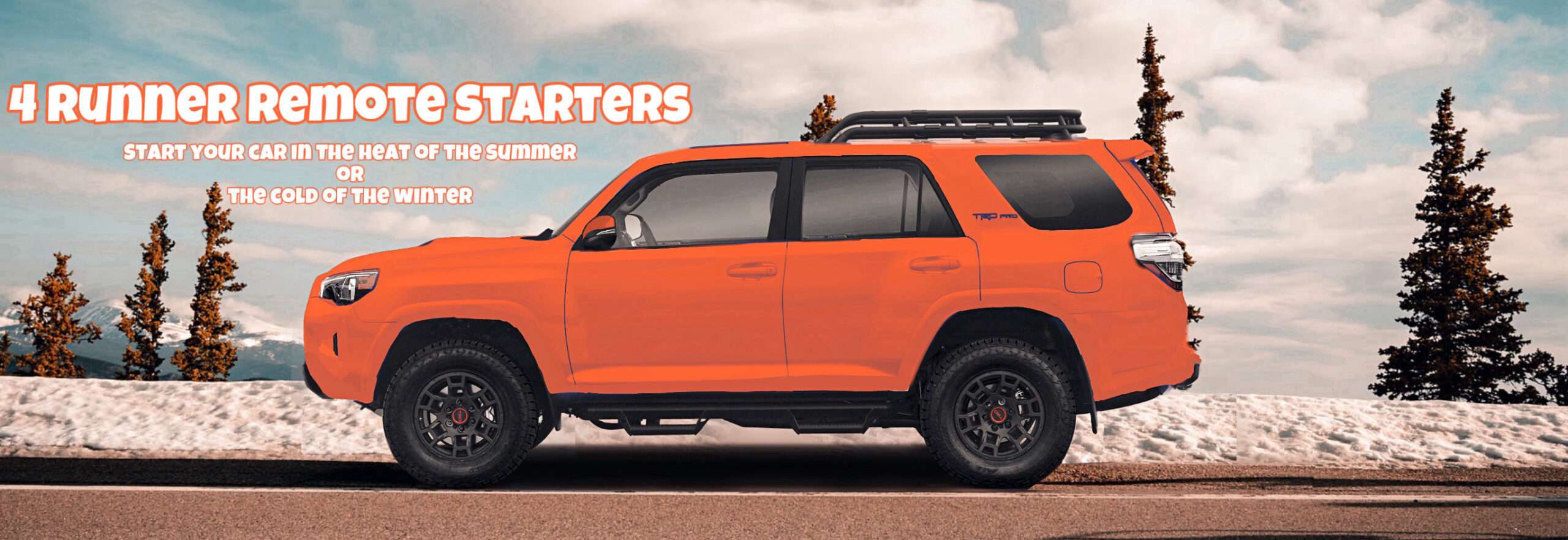 Toyota 4Runner Remote Start Kit Banner